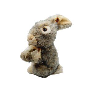 Walmart Wild Bunny Rabbit Plush Stuffed Animal 13" Brown Tan Realistic Easter